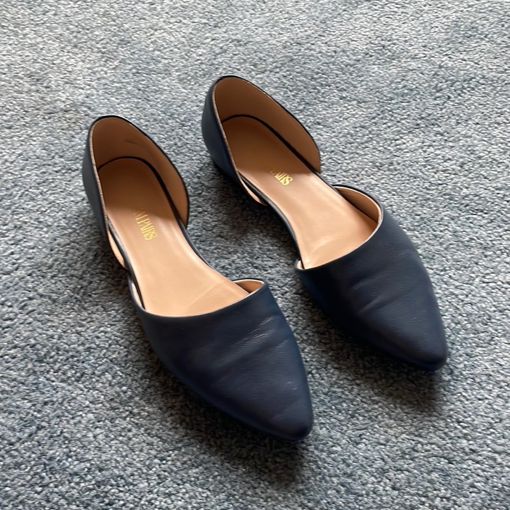 Blue flats